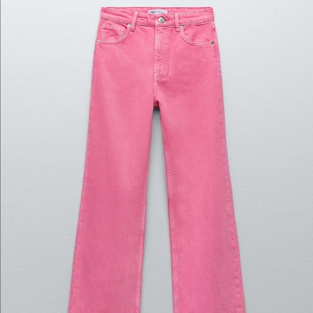 NWOT Pink Zara Jeans